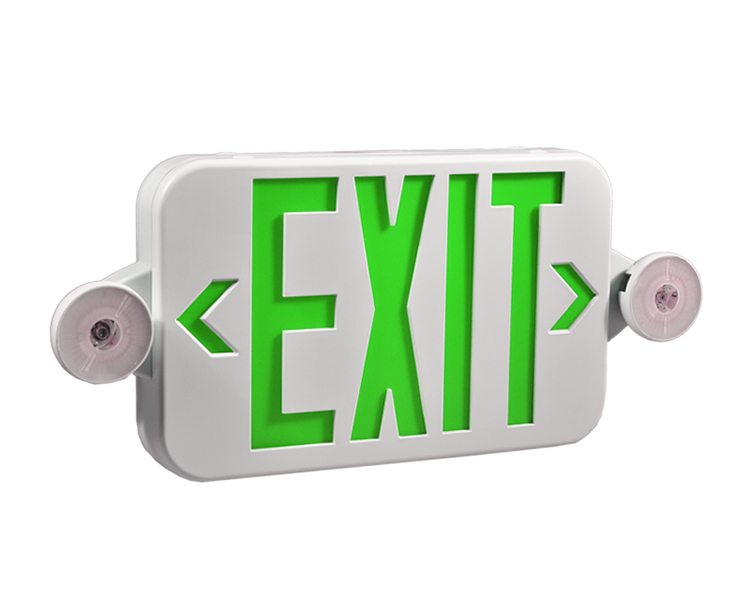 JLECE2GW-NEW-NEW Sign Exit Green Exit