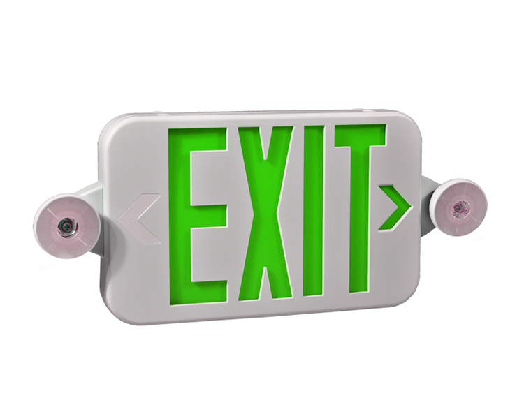 JLECE2GW-NEW-NEW Sign Exit Green Exit