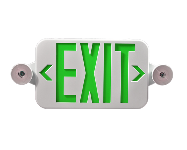 JLECE2GW-NEW-NEW Sign Exit Green Exit