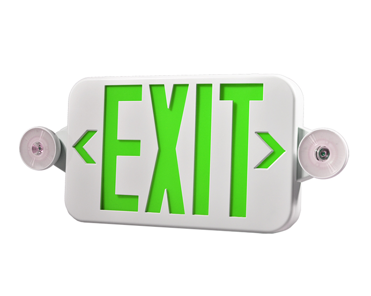 JLECE2GW-NEW-NEW Sign Exit Green Exit