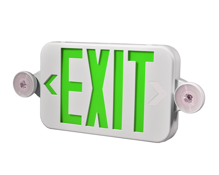 JLECE2GW-NEW-NEW Sign Exit Green Exit