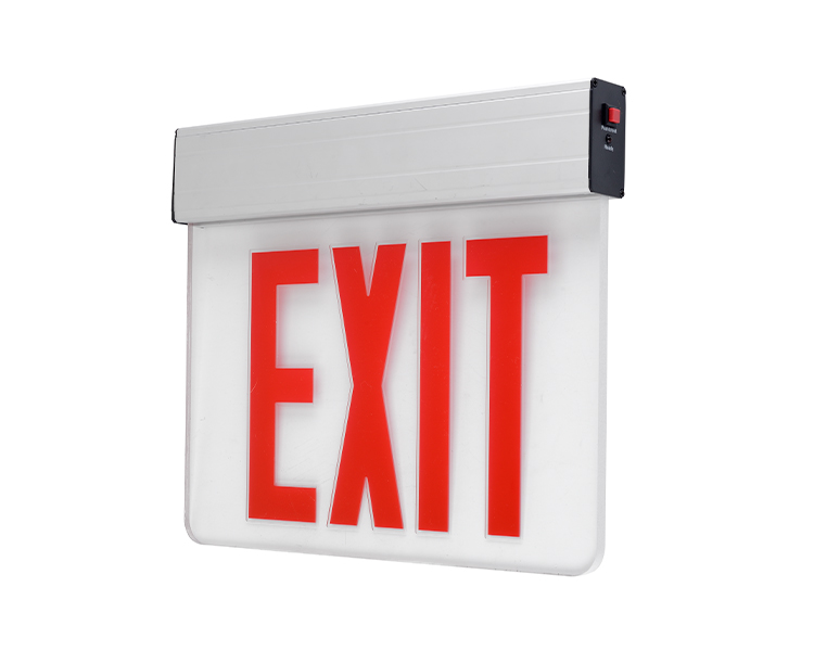 JELEX1RC-Single Aghaidh 12 LED Sign Exit Exit Exit Editled Sign