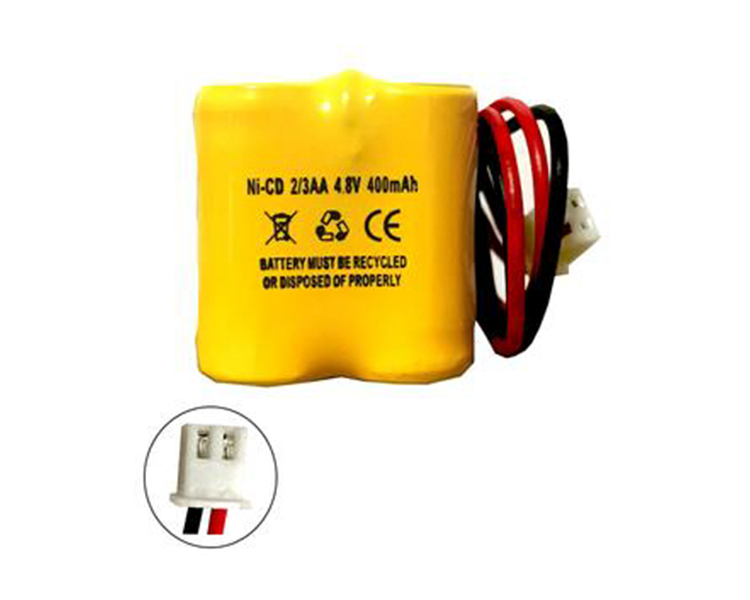 Ceallraí Ni-cad 4.8V 400mAh